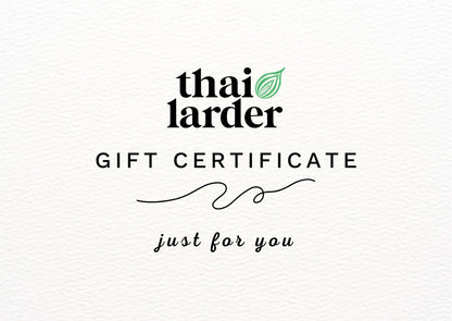 Thai Larder Gift Card: A Deliciously Unique Gift