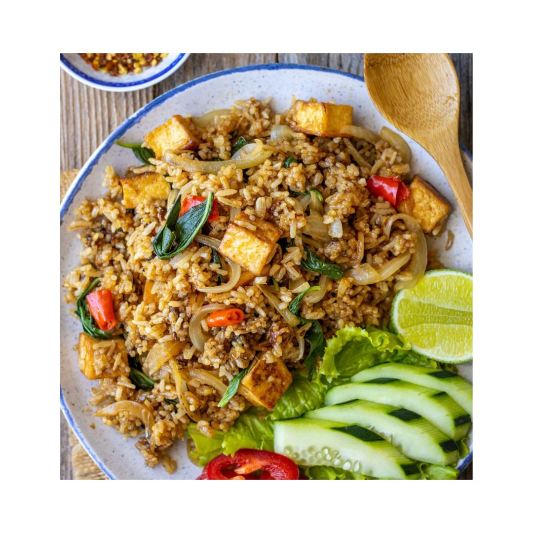 Vegetarian Thai Basil Fried Rice