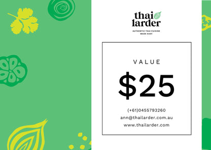 Thai Larder Gift Card: A Deliciously Unique Gift