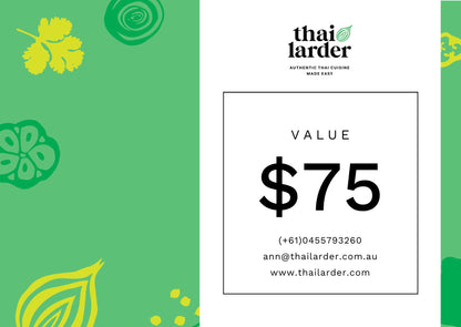 Thai Larder Gift Card: A Deliciously Unique Gift