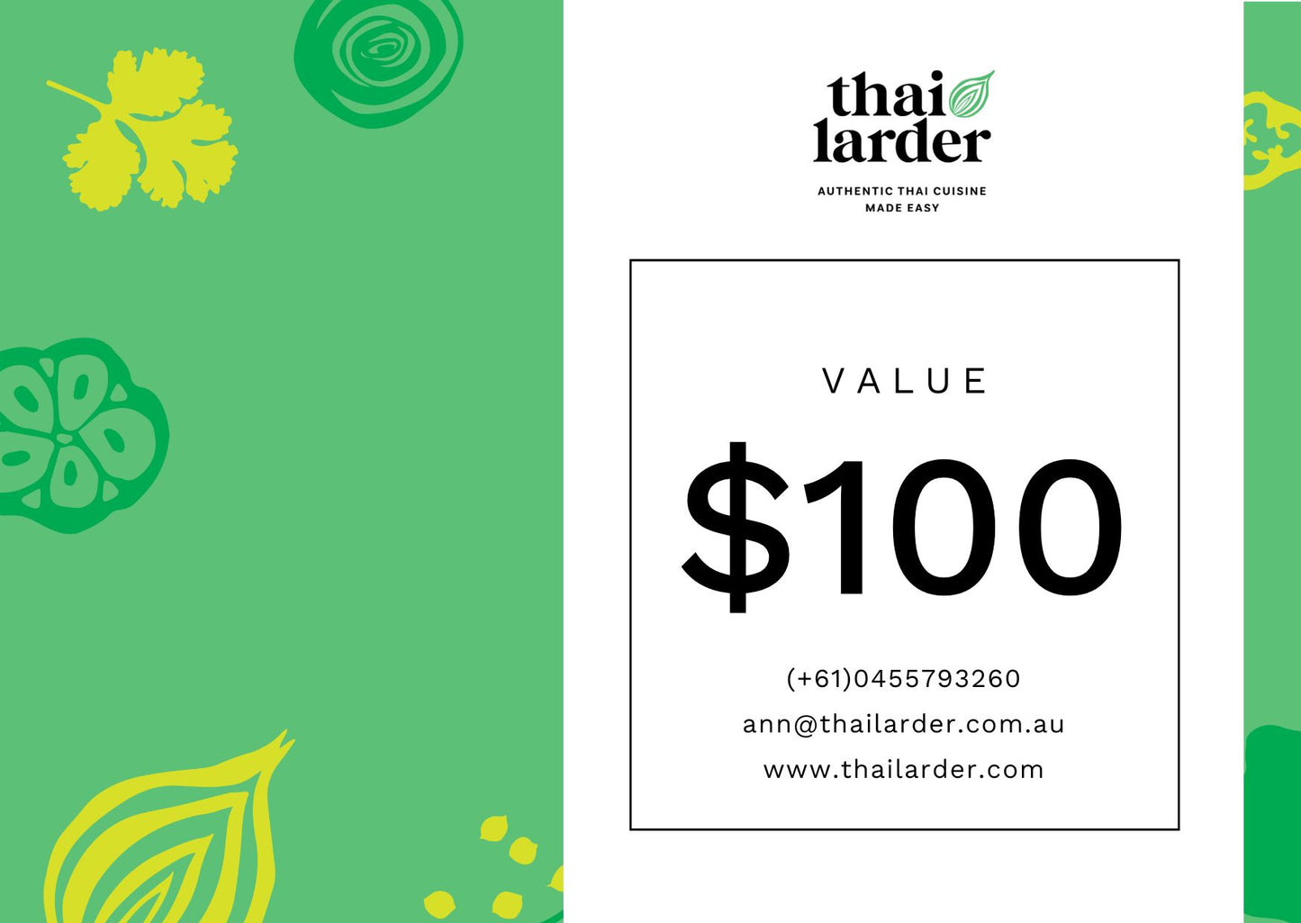 Thai Larder Gift Card: A Deliciously Unique Gift