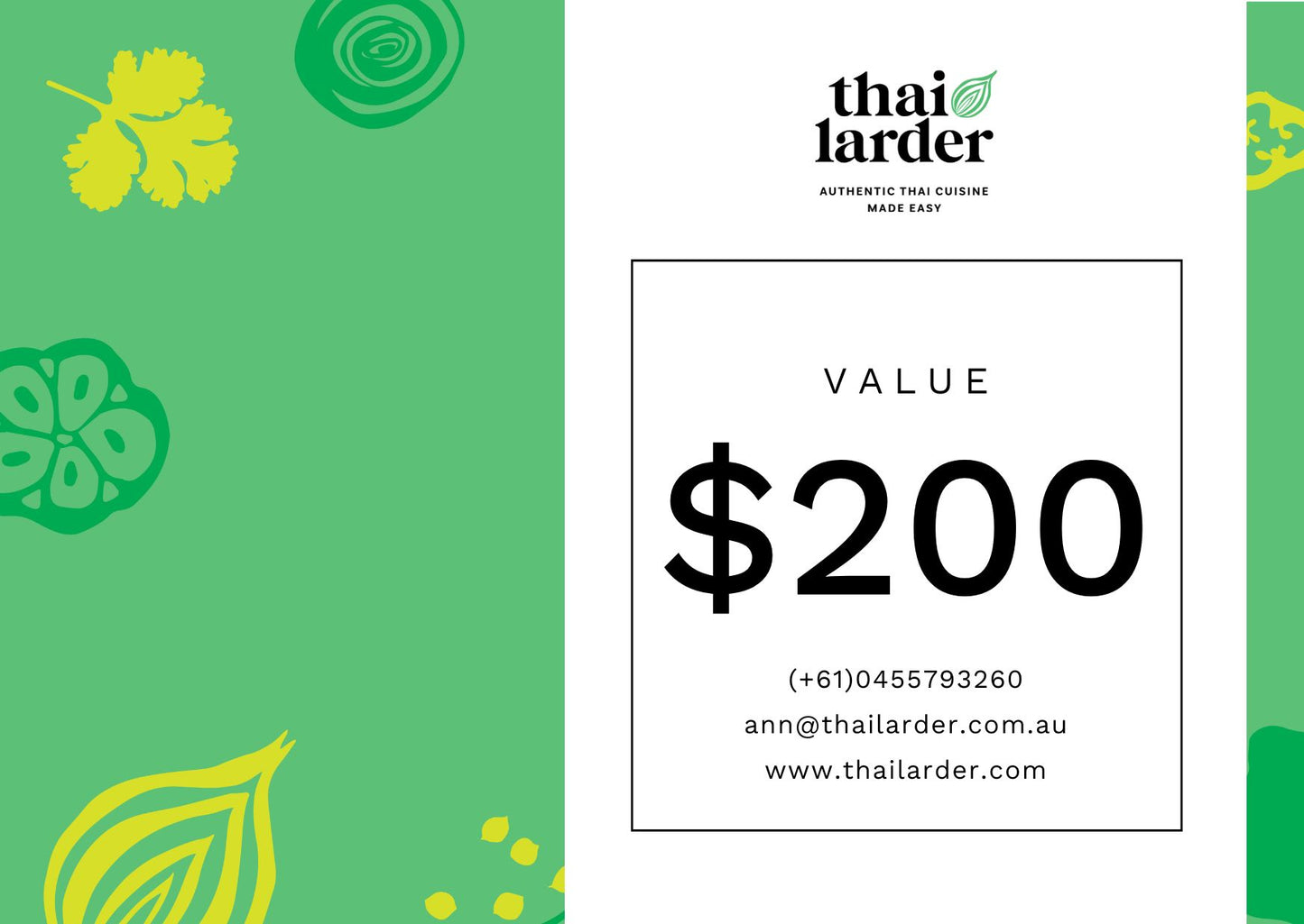 Thai Larder Gift Card: A Deliciously Unique Gift