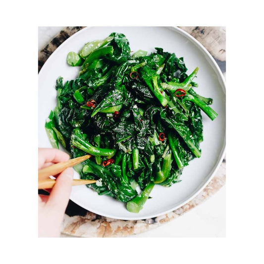 Stir Fried Chinese Broccoli with Oyster sauce